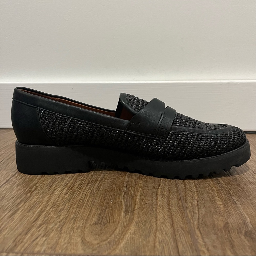 Franco Sarto Cassandra Woven Platform Slip-On Penny Loafers Women’s Size 9.5 - Picture 9 of 13